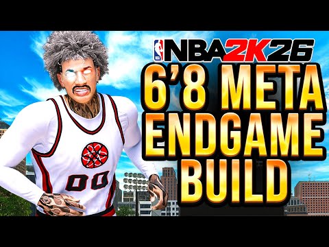 The ULTIMATE 2 WAY ISO 6'8 BUILD is MY ENDGAME BUILD in NBA 2K26 NEW BEST META 6'8 BUILD