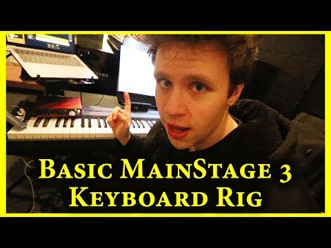 MainStage 3: Basic Keyboard Rig Set Up