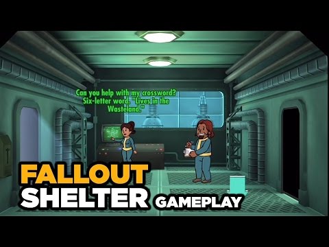 Fallout Shelter - Starting a Vault Gameplay - YouTube