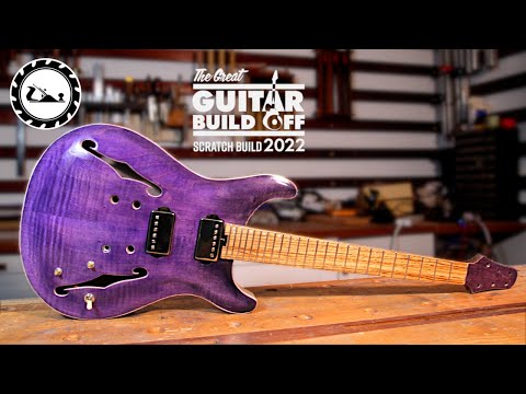 GGBO 2022 scratch build guitar episode 45