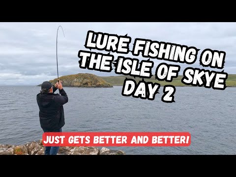 The Isle Of Skye - Lure Fishing For Pollock - Scottish Highlands