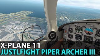 Bay Tour Cloud Avoidance, JustFlight PA-28-181 ARCHER III, PilotEdge ✈️ 2019-02-18