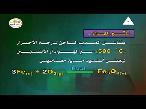 كيمياء 3 ثانوي ( الحديد و أكاسيد الحديد ) أ علاء الوقاد 03-10-2019