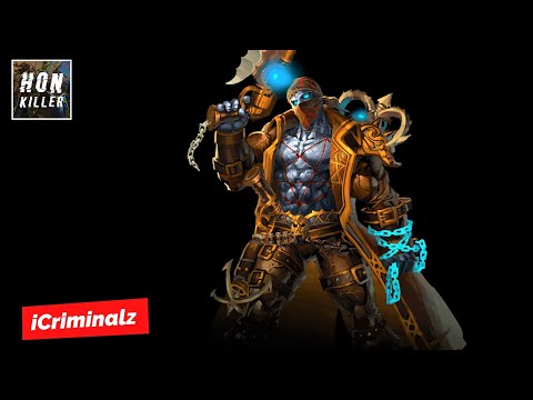 HoN Gunblade NULLFIRE BLADE with SHRUNKEN HEAD