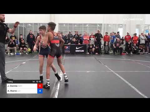 44 Kg Round Of 16 Jonah Dennis CWCTF Vs Alexander Marre Izzy Style