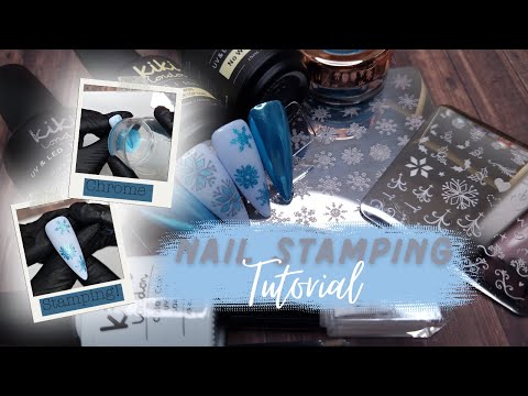 HOW TO STAMP WITH CHROME POWDER | NAIL STAMPING TUTORIAL IN REAL TIME!
