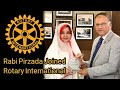 Rabi Pirzada Became Member Of Rotary International