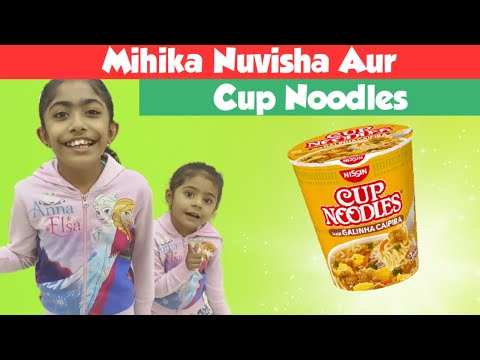Mihika Nuvisha Aur Cup Noodles | kids video | baby girl | vlogs