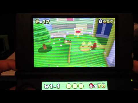 Super Mario 3D Land - World 1-1 100% Speedrun [58.7]