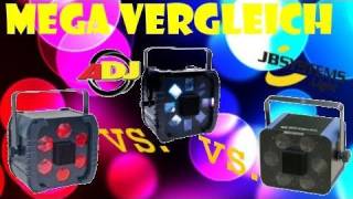 Video thumbnail for MEGA VERGLEICH: ADJ Tri Phase vs. ADJ Quad Phase vs. JB Systems LED DEVIL II by LightManager94