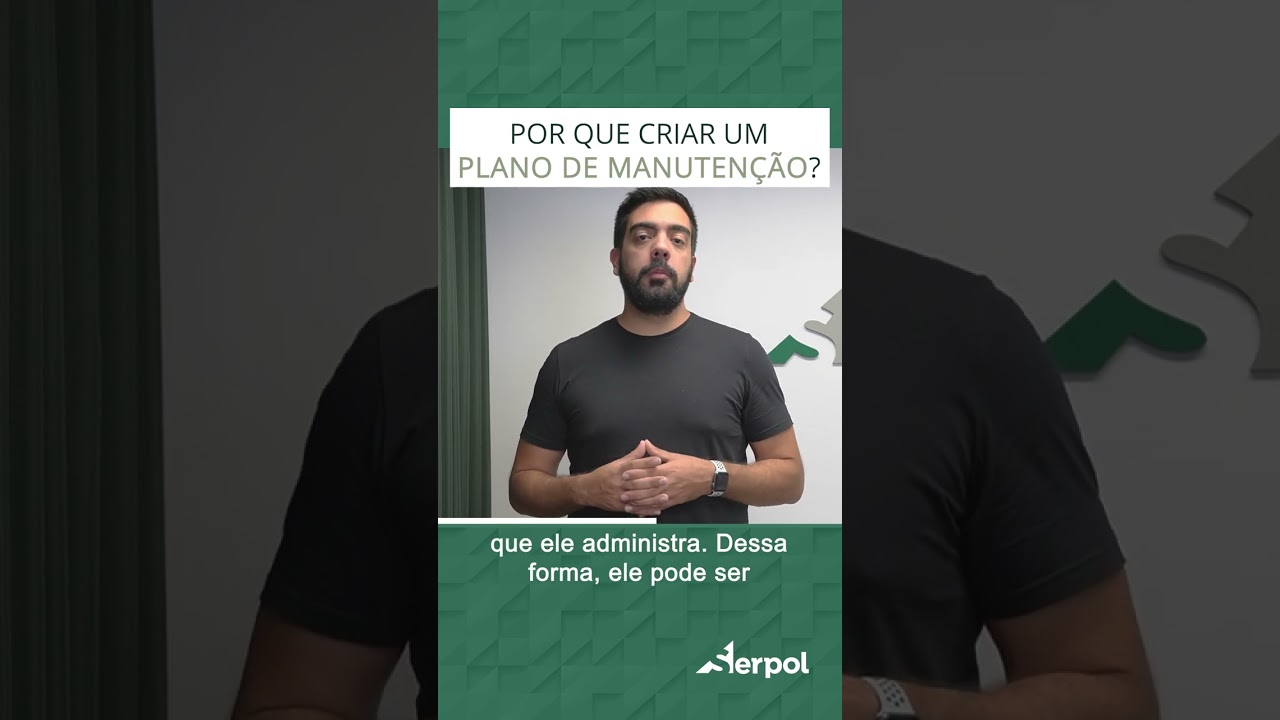 Por que criar um plano de manutenção?