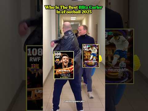 Messi vs Top 10 Blitz Curler Card In eFootball 2025 Mobile #efootball #efootball2025 #pes #pesmobile