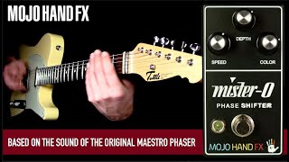 Video thumbnail for Mojo Hand FX Mister O  Phase Shifter by Mike Hermans