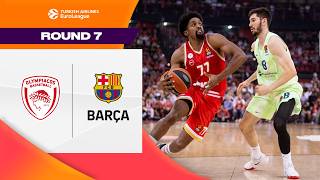 EuroLeague - Olympiacos Piraeus - FC Barcelone - Evan FOURNIER - Sasha VEZENKOV - Kevin PUNTER