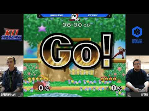 Sweet Spot 4 SSBM - Dansdaman (Sheik) Vs. Iifter (Peach) - Winners Semis