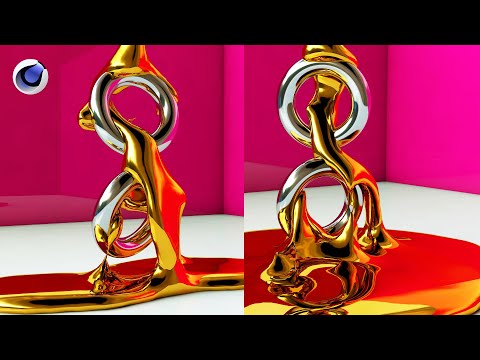 Cinema 4D RealFLow Tutorial Cute Particle Animation