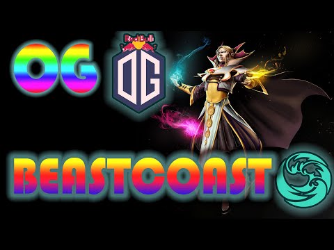 OG VS BEASTCOAST FULL GAME SHOWMATCH - ARTIFICIAL GAMER DOTA 2