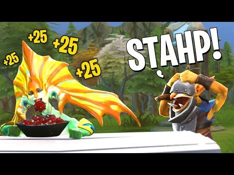 Naga Siren Eats Techies Mines - DotA 2