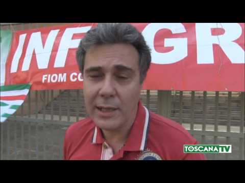 2017-07-28 FIRENZE - PRESIDIO LAVORATORI INFOGROUP DAVANTI SEDE SOCIETÀ