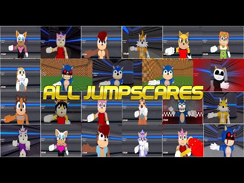 ALL DIFFERENT SONIC JUMPSCARES Test all the Bots