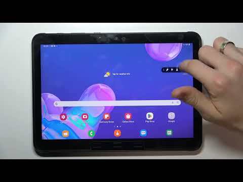 How to record screen on Samsung Galaxy Tab Active Pro / Screen recording feature on Tab Active Pro