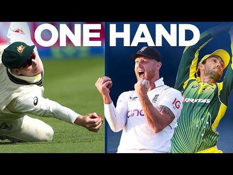 BEST Catches of All-Time in One Video 🤯 | One Handed Stunners! | Feat. Stokes, Williamson & Maxwell