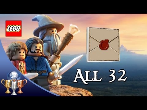 LEGO The Hobbit - All Mithril Design Schematics - Red Brick Quest Items