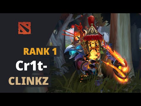 Cr1t- (Rank 1) plays Clinkz Dota 2 Full Game