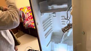 Lg friz thermostat replace #lg#video