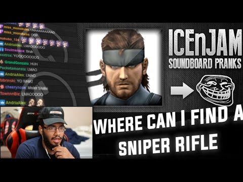 RETRO REACTS TO ICENJAM "SOLID SNAKE CALLS GUN SHOPS"