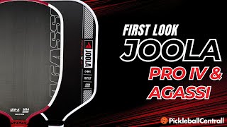 JOOLA Pro IV Paddles FIRST LOOK: Power Meets Durability & NEW Agassi Shape