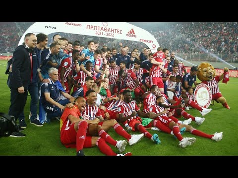 FC Olympiakos Pireu celebration