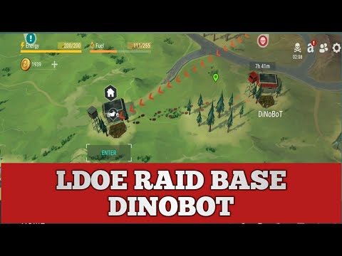 LDOE RAID BASE DINOBOT! revenge raid +(Armour Raid)