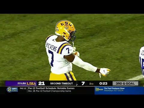 JaCoby Stevens vs Vanderbilt (2020)