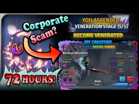 Everything you need to know about Venerations in Creatures of Sonaria [Outdated] - Cos Roblox
