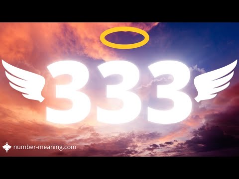 ANGEL NUMBER 333 : Meaning