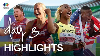 Day 3 Highlights | World Athletics Championships Oregon 2022