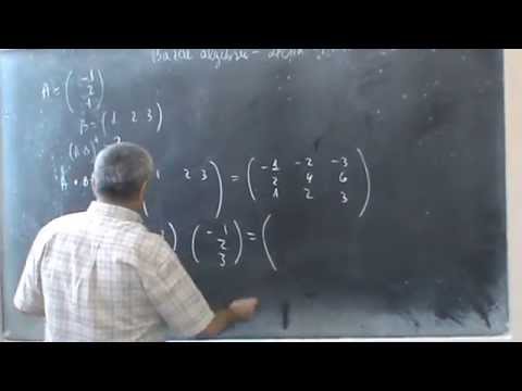 Lectia BAA 23-   Inmultirea matricilor pana la n