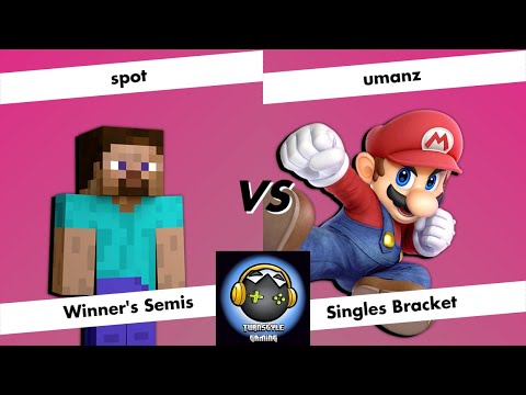 Teching @ TurnStyle 4 - Winner's Semis - spot (Steve) vs umanz (Mario)