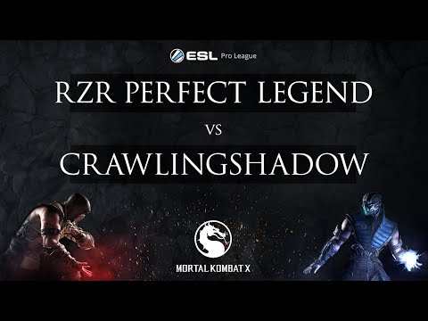 Mortal Kombat X - ESL Pro League Season 2 Finals - LB Ro8 - RZR Perfect Legend vs Crawlingshadow