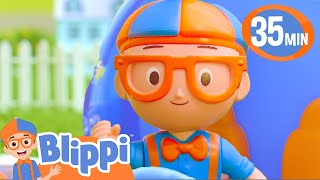 THE BEST BLIPPI TOY MUSIC VIDEOS AND TOY SONGS FOR KIDS! | Blippi Toys