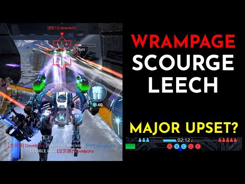 Scourge Leech On A Wrampage But Major Upset? - War Robots Gameplay