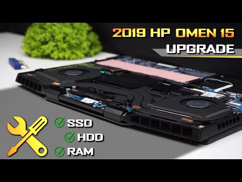 HP Omen 15 2019 Upgrade RAM / SSD / HDD - Disassembly Guide