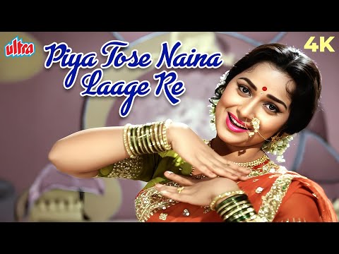 Piya Tose Naina Laage Re 4K Full Hindi Song | Guide (1965) | Lata M | Dev Anand, Waheeda Rehman