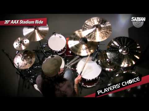 SABIAN Players' Choice - Mike Portnoy Demos the 20" AAX Stadium Ride