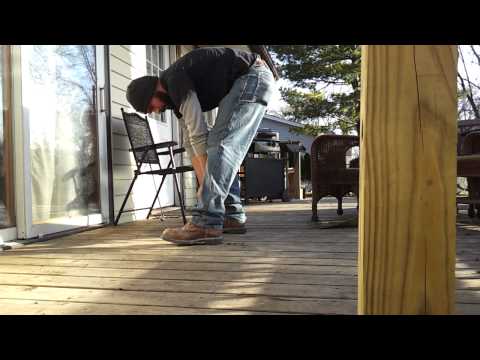 Dog Stuck Under Deck