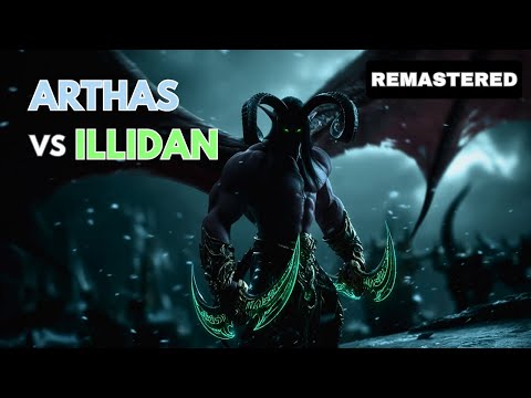 Arthas vs Illidan | Ultra Realistic Warcraft AI Cinematic (4K)