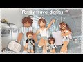 ⋆·˚ . *┊❛ Family Travel Diaries┊morning flight, getting to the airport, packing ♡  ,✧.*