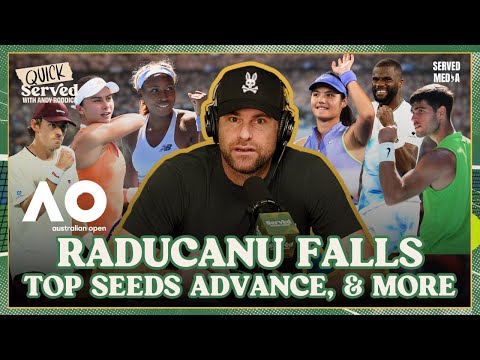 2026 Australian Open Day 4 Recap: Raducanu Out, Top Seeds Roll, & Medvedev's Podcasting Future