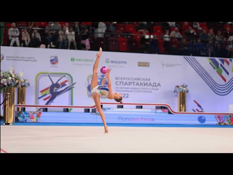 Anna Popova Ball Spartakiad 2022 Q